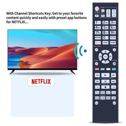 N2QAYA000172 Remote For Panasonic DVD Player DPUB9000GN DP-UB9000 With Backlight