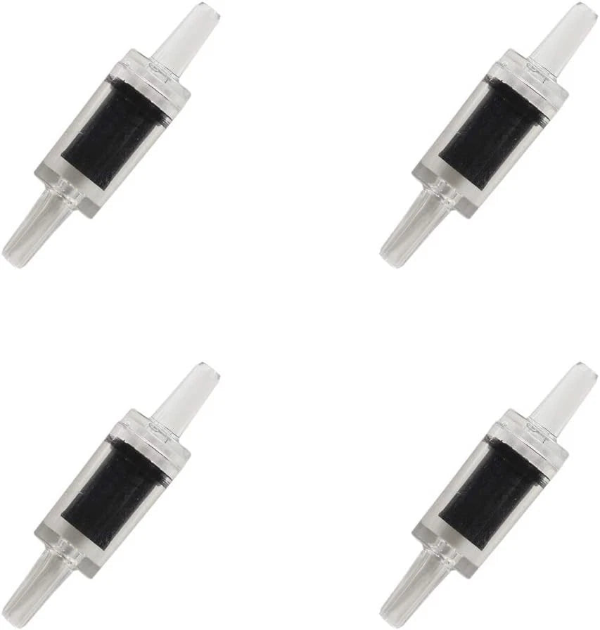 JIH Aquarium Air Pump Accessories Set -25 Feet Airline Tubing Black