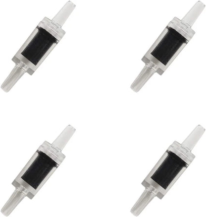 JIH Aquarium Air Pump Accessories Set -25 Feet Airline Tubing Black