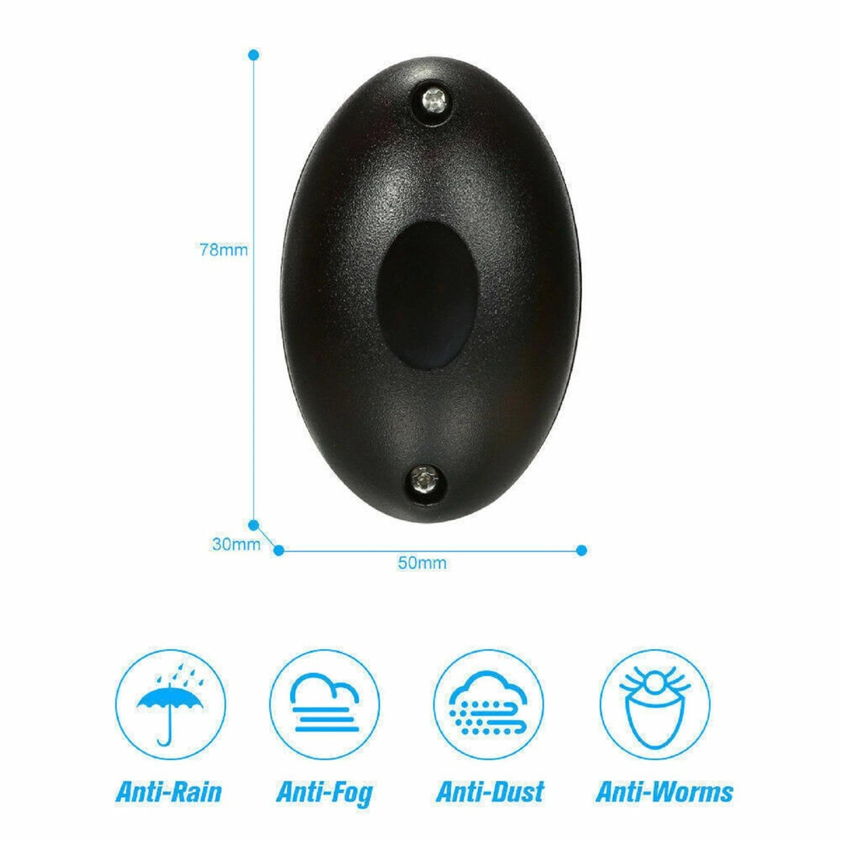 20M Single Beam Detector Alarm Photoelectric Infrared Laser Sensor Anti Theft D