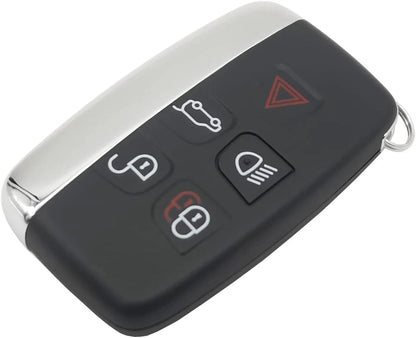 Replacement Key Fob Cover Case fits for Range Rover Evouge Discovery Black