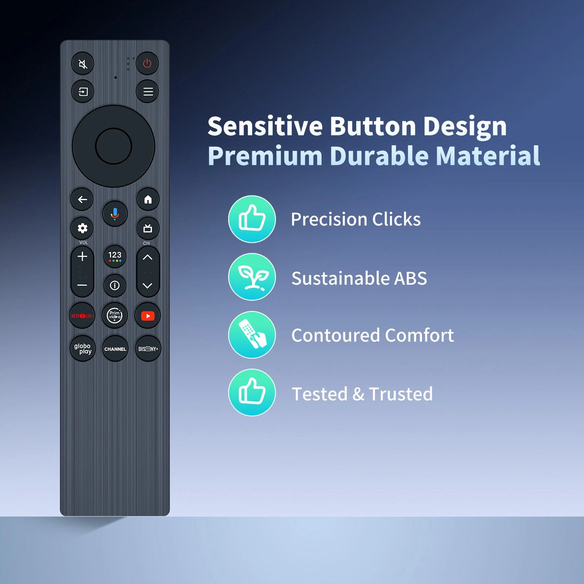RC813A FMB4 Voice Remote Control For TCL Smart TV