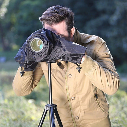 Universal Nylon DSLR Camera Rain Protective Cover Rain Photo Sleeve Protector