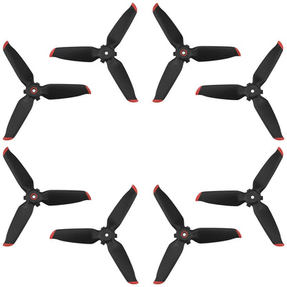 Craznick Propellers for DJI FPV Blades - 8Pcs 1.17 x 4.52 x 8.46 inches, Red