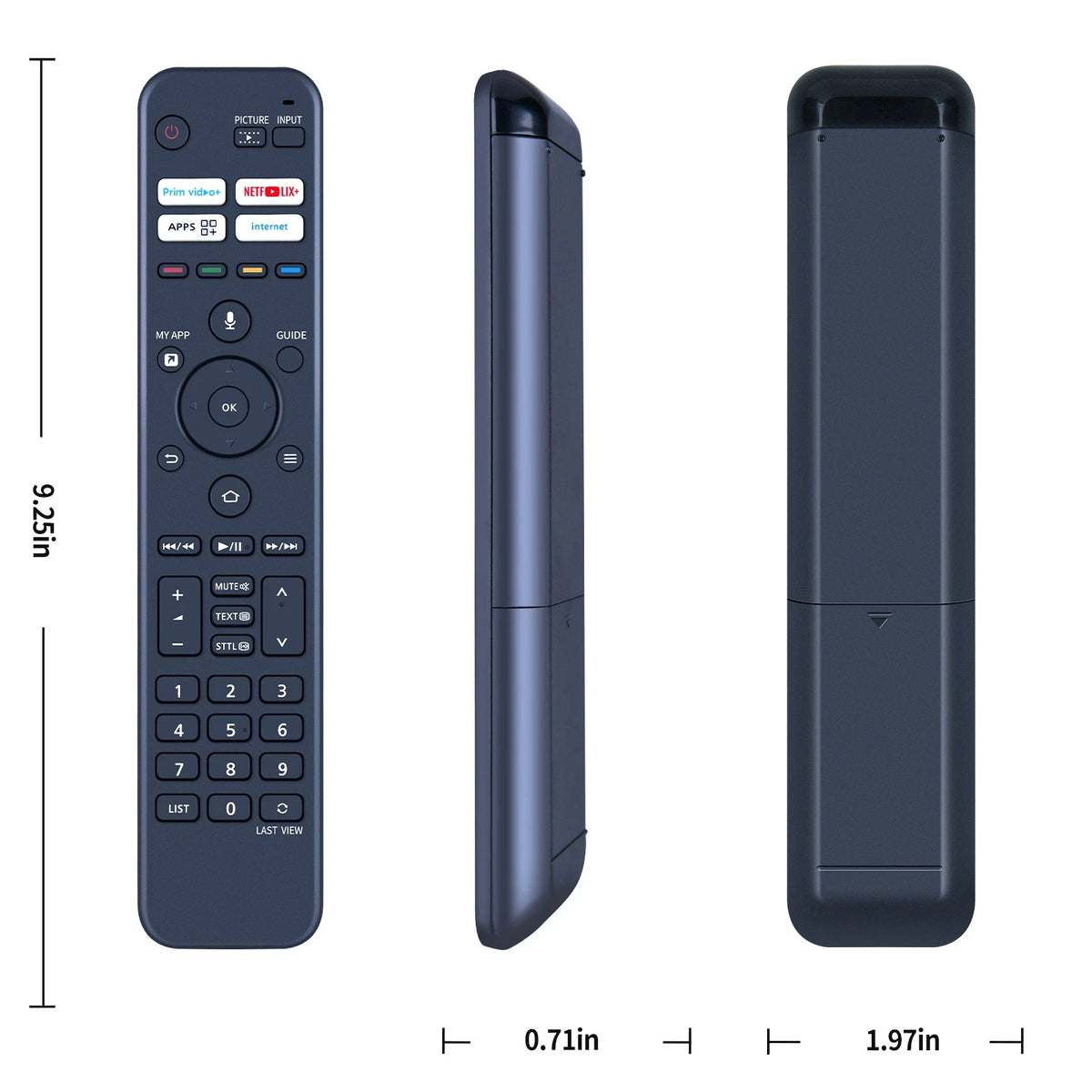 Replace Remote Control For Panasonic 30120852 RC44255 SF499 Voice Fire TV