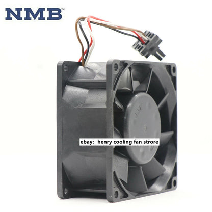 NMB 3115RL-05W-B66 DC 24V 0.50A 80*80*38MM Cooling Fan For ABB Inverter ACS880