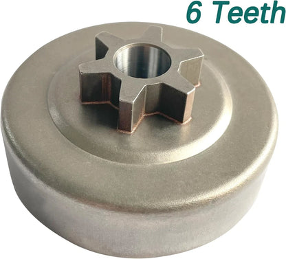 Sprocket Clutch 3/8" for Stihl 017 018 019 019T 021 023 025 MS170 MS180 6t