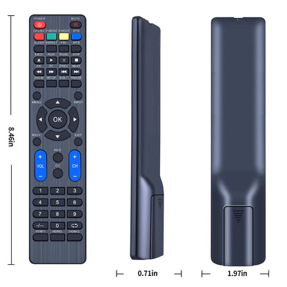 Remote Control For Atyme TV 650PM7UD 650PM9HD 650AM7UD ES-600PRO 500AX7UD