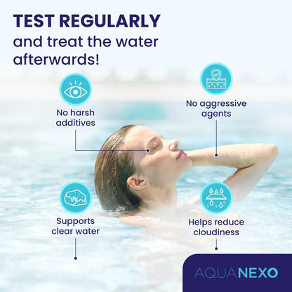 AQUANEXO Test Tablets for Pool Chlorine DPD 1, Selectable: 60x / 120x, Hot...