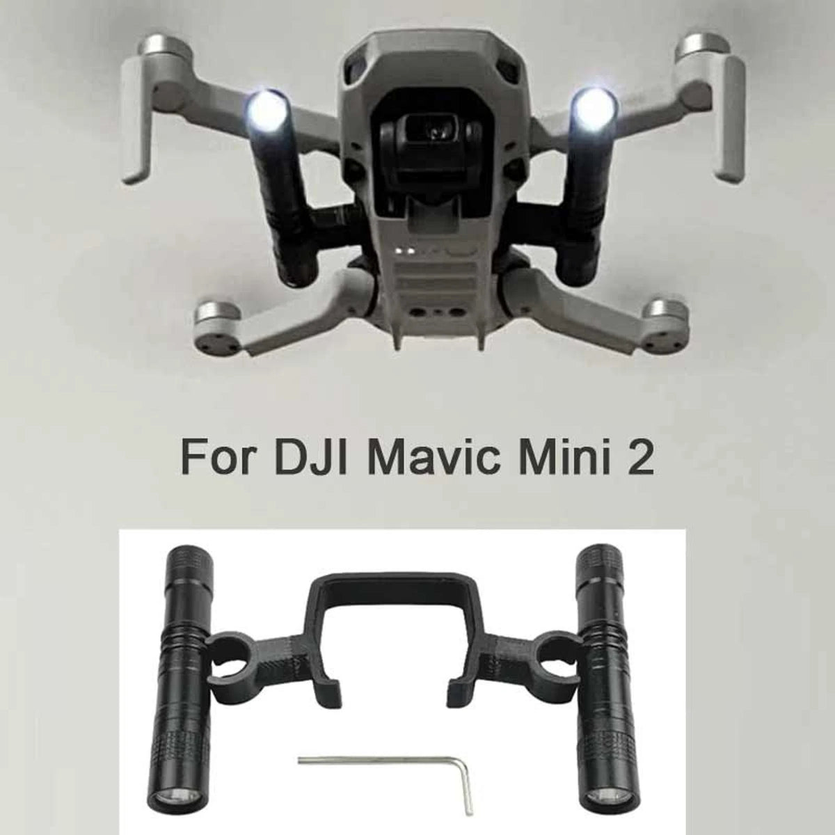 LED Light Night Flight Lamp Searchlight Flashlight for DJI Mavic Mini 2 Drone