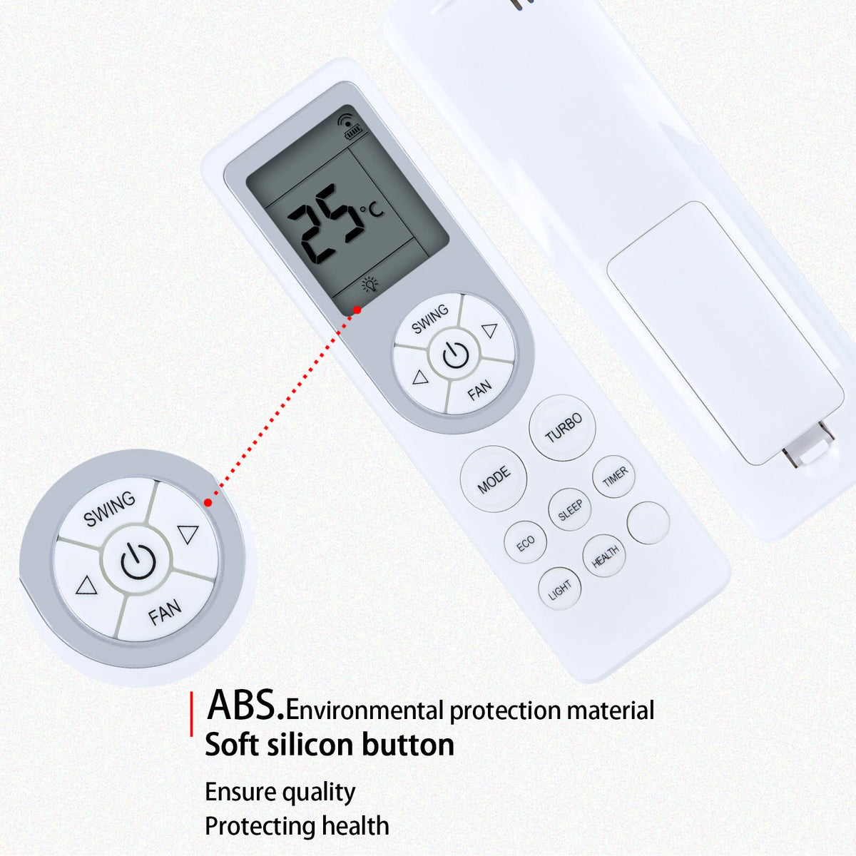 Air Conditioner Remote Control For Fluo FARADAY EWT Clima SCIROCCO Split