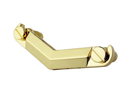 Guyker Guitar Stop Bar Tailpiece with Anchors and Studs Replacement Golden