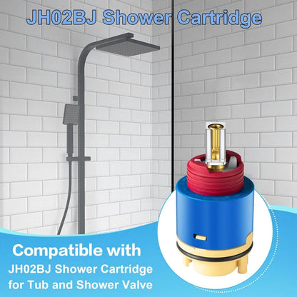 1PC JH02BJ Ceramic Pressure Balance Shower Cartridge Multi- Compatibility