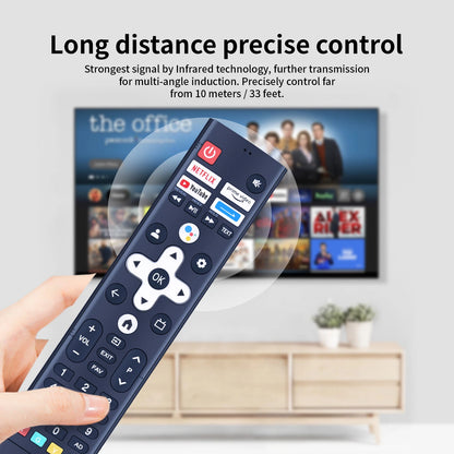 Remote Control For PRISM+ Q-Series Ultra QLED Google TV with Voice