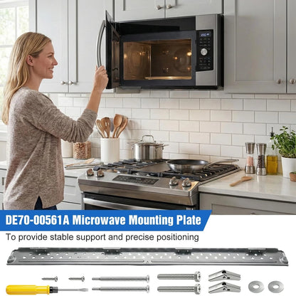 DE70-00561A DE92-90505N Microwave Mounting Bracket Kit for Samsung silvery
