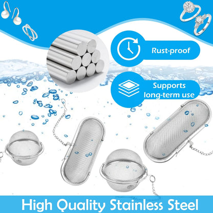 4PCS Stainless Steel Ultrasonic Cleaner Basket - Professional Jewelry &...