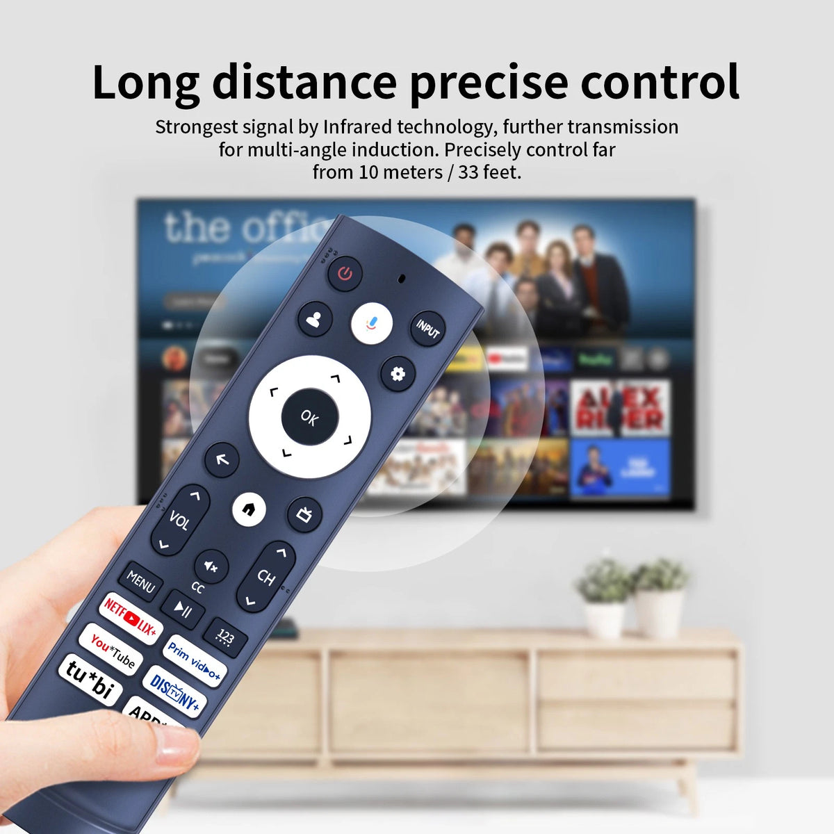 ERF3AF90H Voice Remote Control For Hisense TV ERF3M90H ERF3S90H