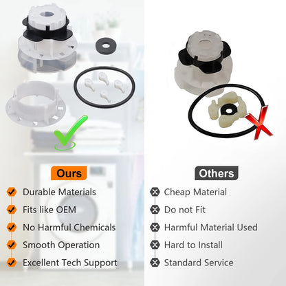 285811 Medium Cam Agitator Repair Kit, Compatible with Whirlpool 1 inch