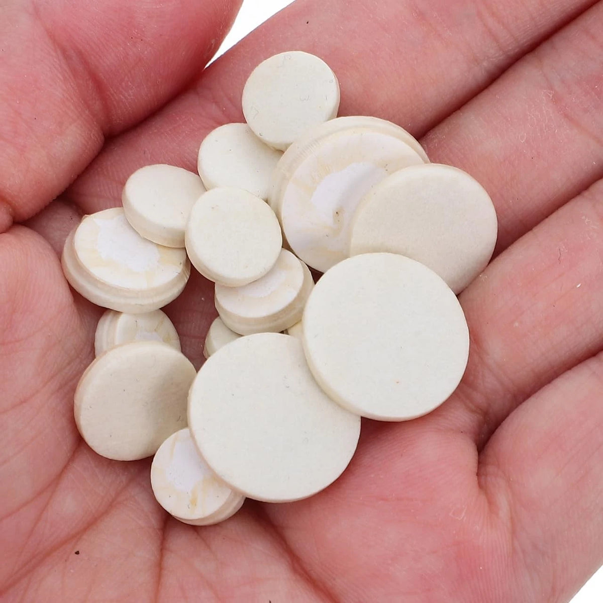 Saxophone Pads Clarinet Replacement Kit s, 17PCS s Bb White