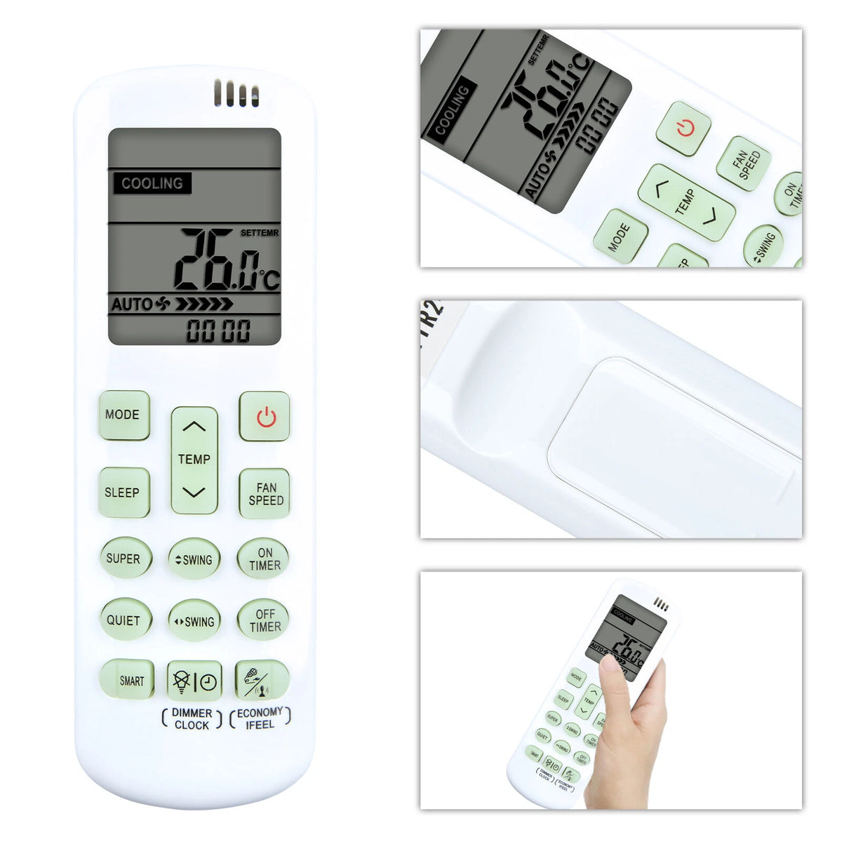 DG11R2-01 Remote Control For Westinghouse Air Conditioner WHS09WMA11S