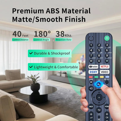 RMF-TX520E Voice Remote Control For Sony TV KD43X85J, KD50X85J. KD55X79J
