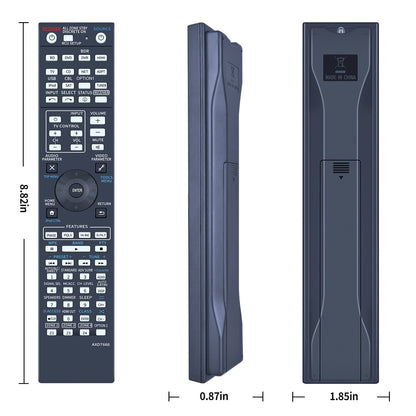 AXD7666 Remote Control For Pioneer Receiver SC-1227,SC-1227-K,SC-61,SC-63