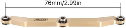 INJORA Brass Steering Link for TRX4M Upgrade Parts 1/18 RC Crawler