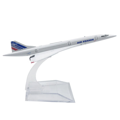 1/400 Air France Concorde Plane Model Finished Model High Restoration