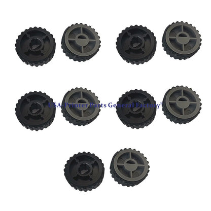 5Set  Paper Pickup Feed Roller ACM Tires Fits For Lexmark X264DN 2350D