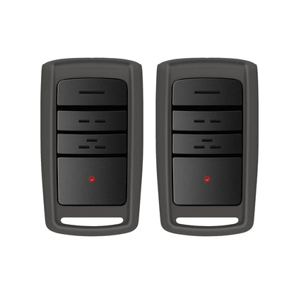 2X Overhead Door Garage Opener Remote O3T-BX O3T-A, 2Pak, Gray