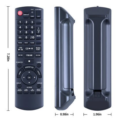 N2QAYB000555 Remote Control For Panasonic SC-PM02, SA-PM02 , SC-PM04