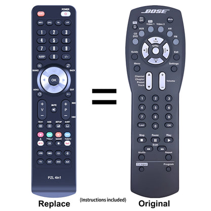 Replacement Remote Control For Bose 321 3·2·1 GS CINEMATE GS SERIES I
