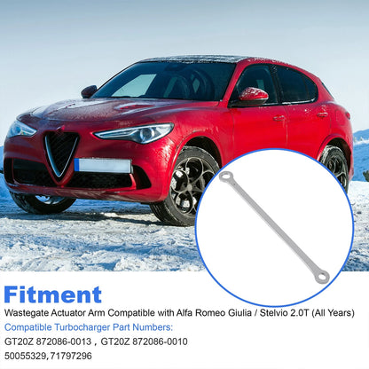 Wastegate Actuator Arm For Alfa Romeo Giulia + Stelvio 2.0T - Resolve one of The