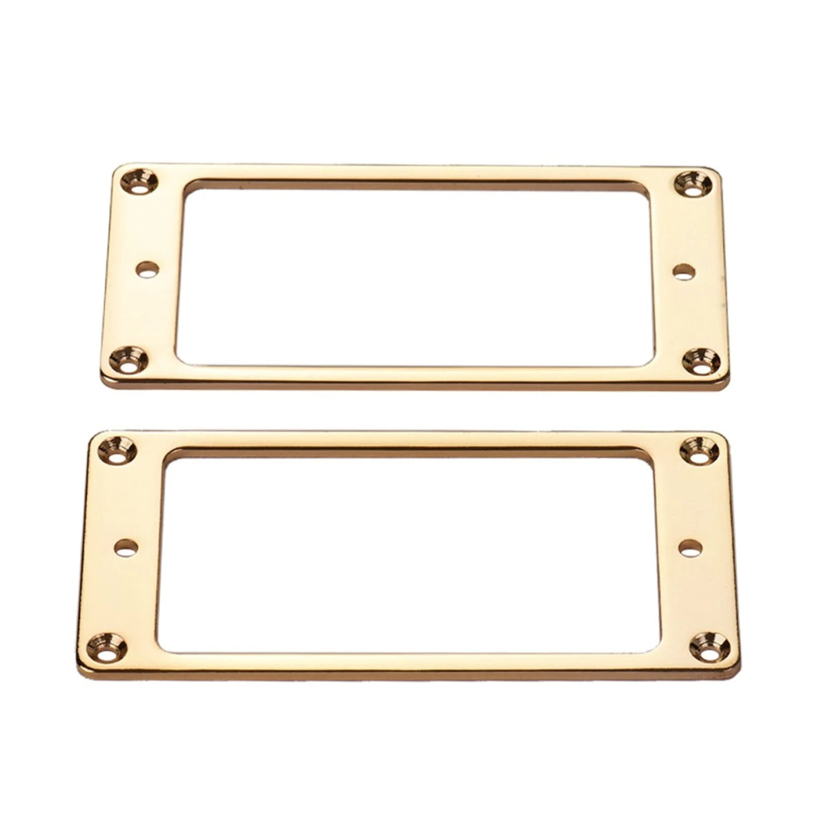 2Pcs Gold Electric Guitar Pickup Mounting Ring w/ Screws for Les Paul LP Parts