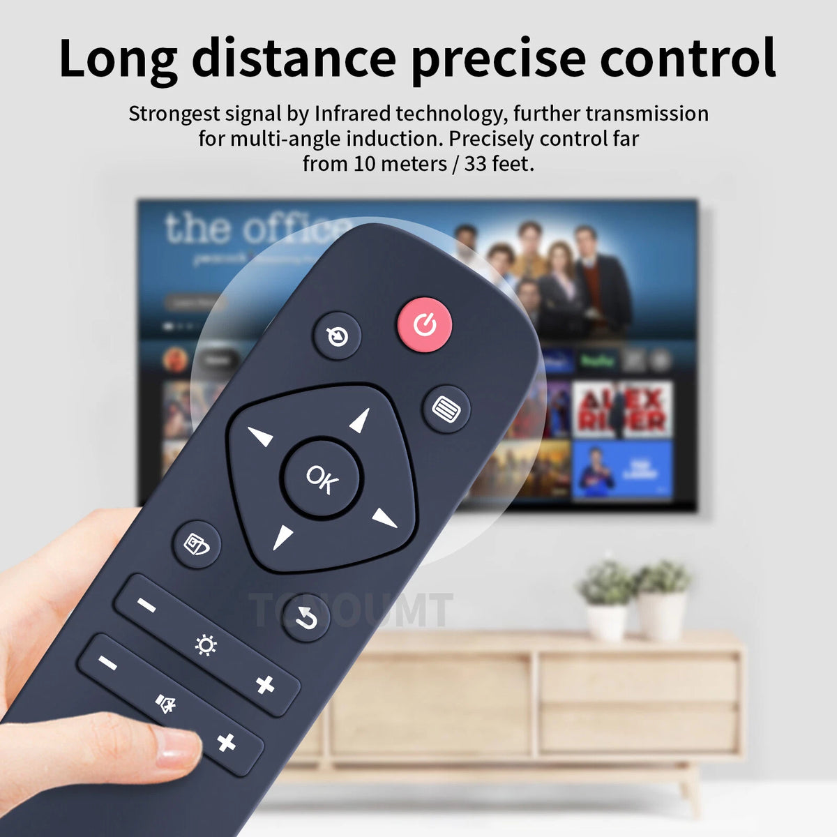 Remote Control For Philips SuperWide Monitor 436M6VBPAB00 27M1N3200VA 499P9H1
