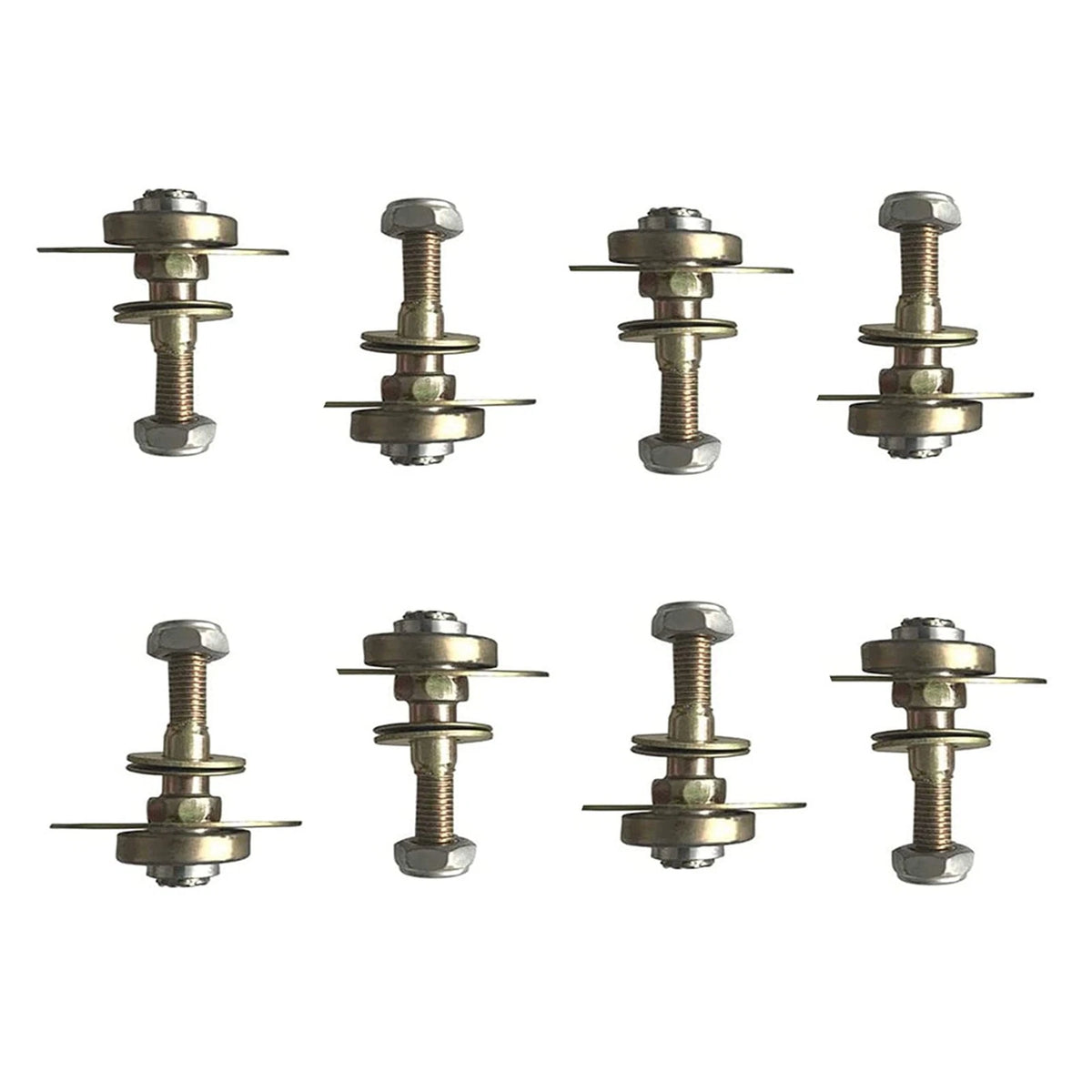 AuRiver 8 PCS Furniture Rocking Chair Bearing Connecting Piece M8 x 45mm, Y