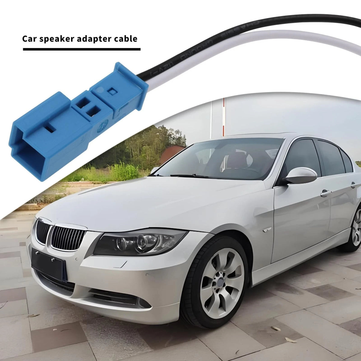 SING F LTD 2Pcs Car Speaker Adaptor Plug Connector Harness Wiring...