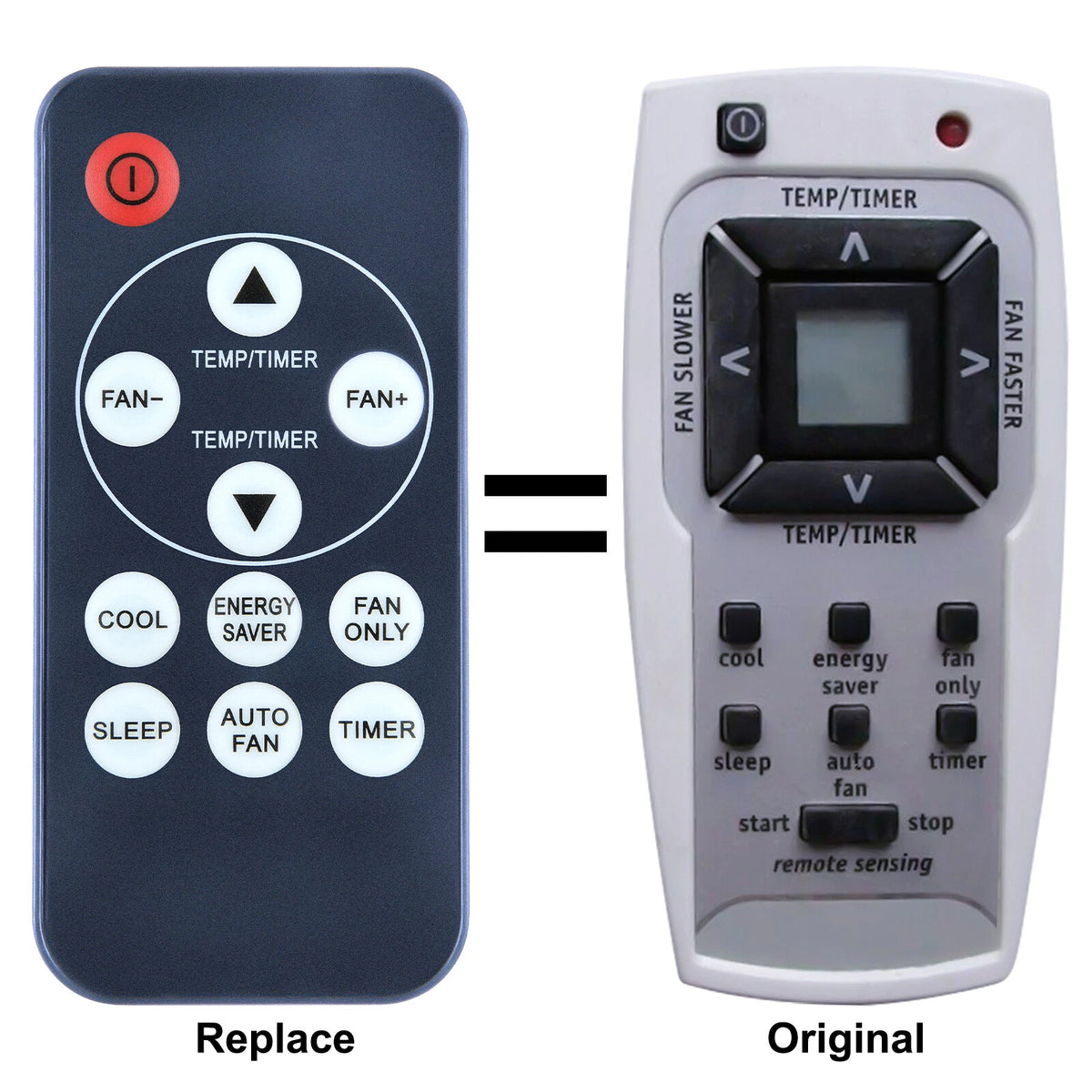 Remote Control For Kenmore Room Air Conditioner 253.76135 253.70085 253.70251014