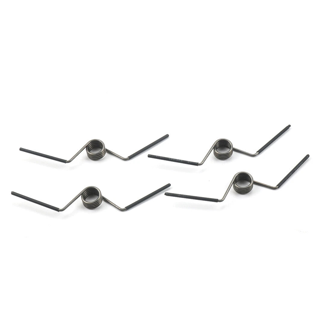 4pcs Self Closing Door Hinges Adjustable Spring Hinge
