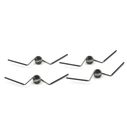 4pcs Self Closing Door Hinges Adjustable Spring Hinge