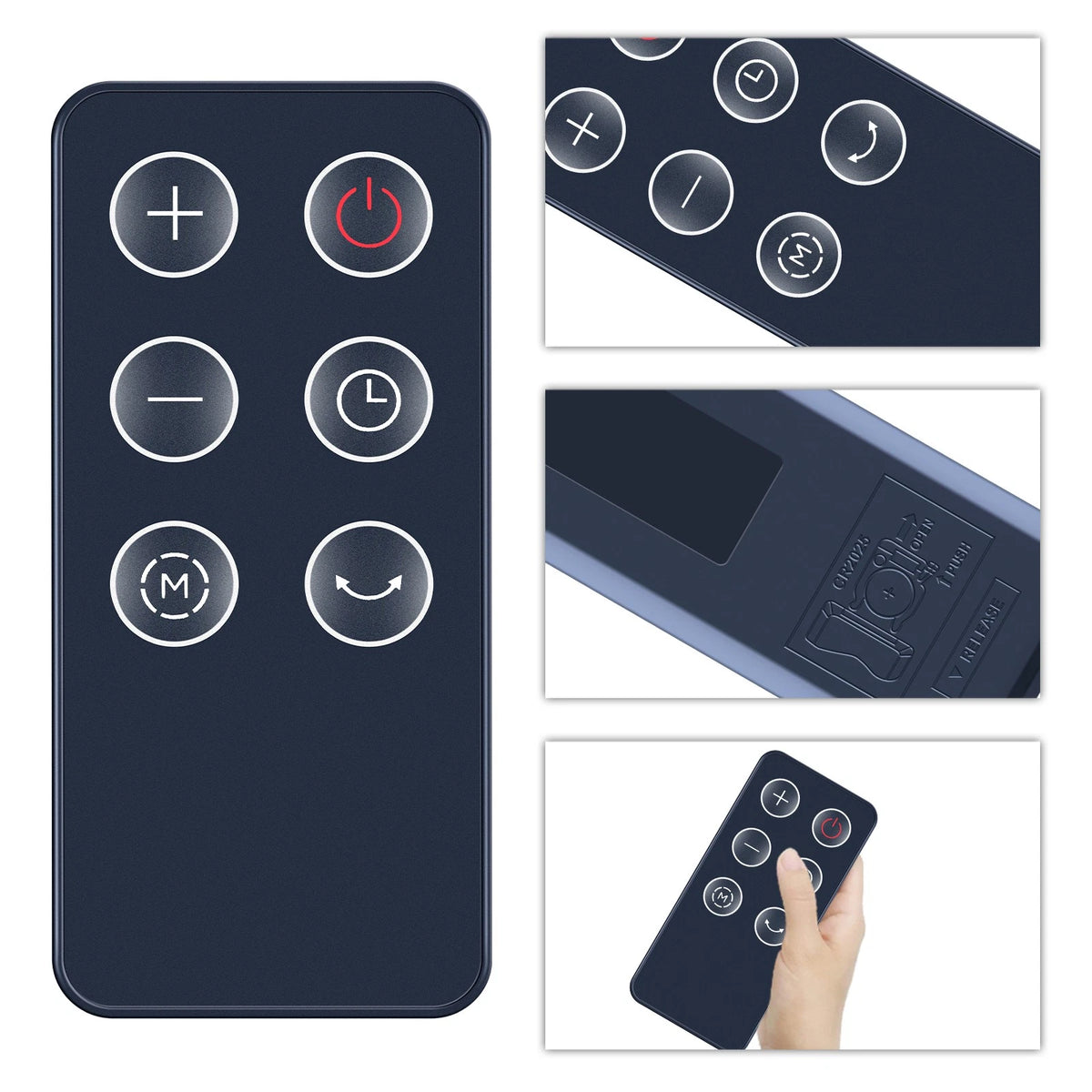 Remote Control For SPT SH-1516D PTC Fan Tower/Baseboard Style Space Heater