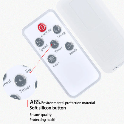 Replace Remote Control For VIVOHOME Evaporative Air Cooler,Portable Cooling Fan