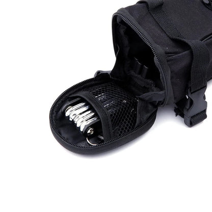 WOTOW Bike Repair Tool Kit & Saddle Bag, 14 in 14 1 Multitool (Black)