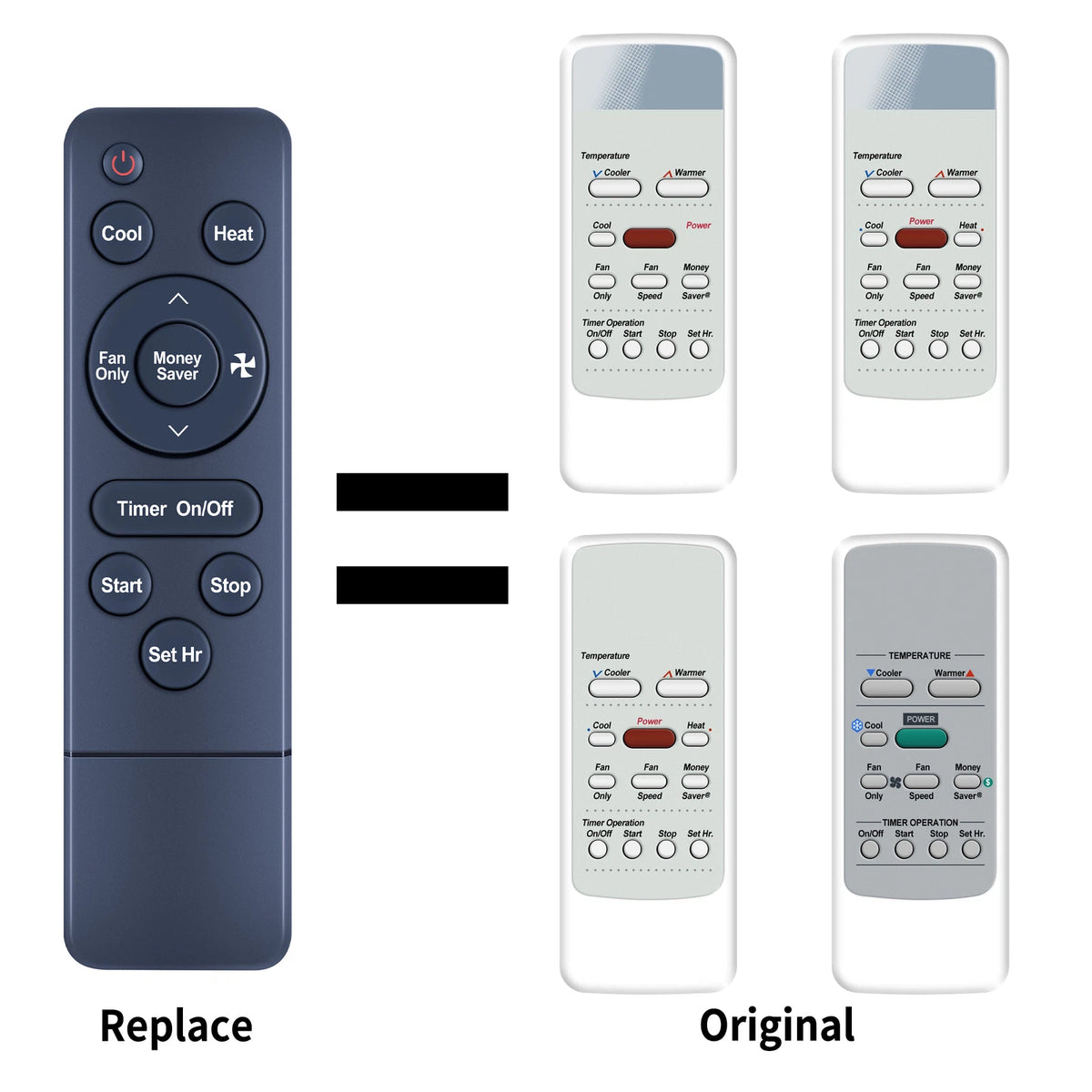 Remote Control For Friedrich Air Conditioner 618-266-10 WS08C10 WS08C10-A