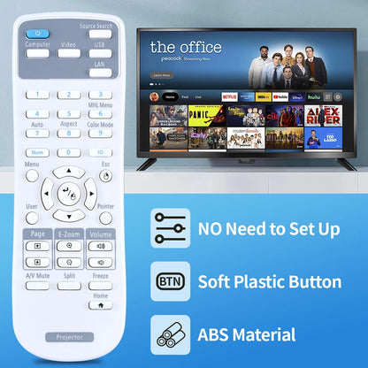 218178800 Remote Control For Epson Projector 580 1266 1286 S39 W39 X39 VS250