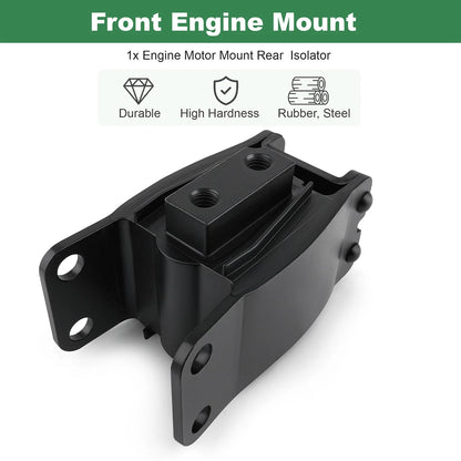 Black Rear Isolator Motor Mount -47564-99 for 1991-2017 Harley-Davidson Dyna
