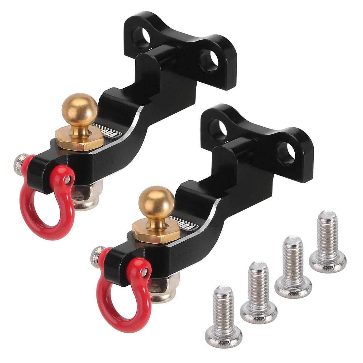 INJORA 3g Drop Hitch Receiver CNC Aluminum for 1/18 RC Crawler Small