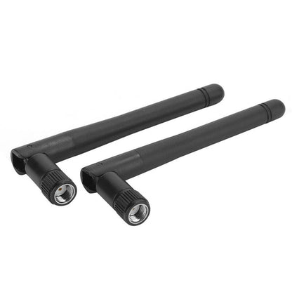 4Pcs 11cm 5DBI PR-SMA female 11CM Wifi Antenna Dual‑Band Antenna 2.4G 5G