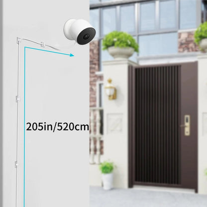 Outdoor Power Cable for Google Nest Cam Battery Magnetic Weatherproof 5.2M