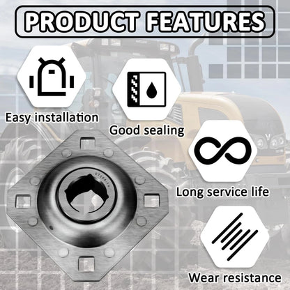 ST208-1N 1" Square Disc Harrow Flange Bearing Unit, for...